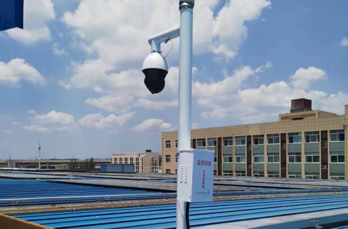宣城屋顶新能源发电4G监控球机摄像头